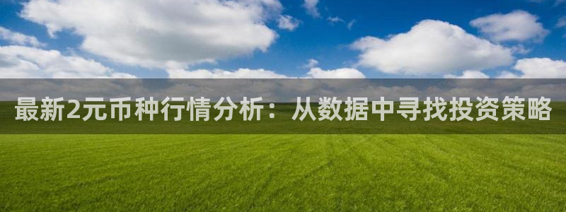 最新2元币种行情分析：从数据中寻找投资策略